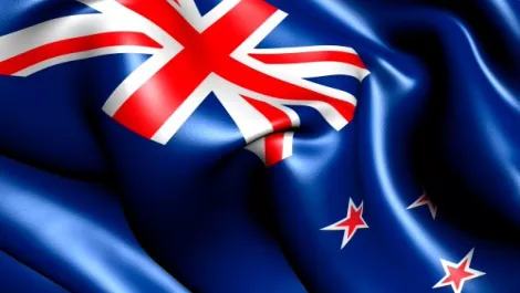 Flying New Zealand's ICT flag