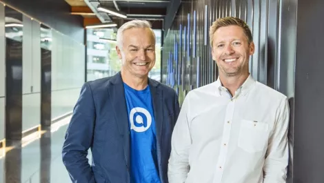 Peter weaver co founder and brendon roberts ceo and founder of aider