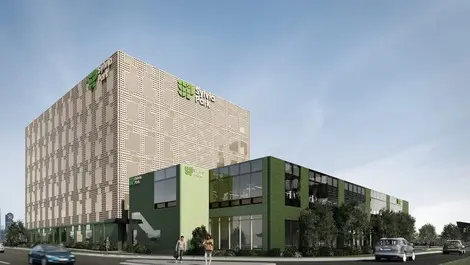 Flexible office development progressing at Sylvia Park