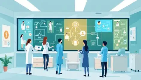 Modern canadian hospital ai enhanced healthcare digital patient flows