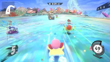 Kirby air riders screenshot
