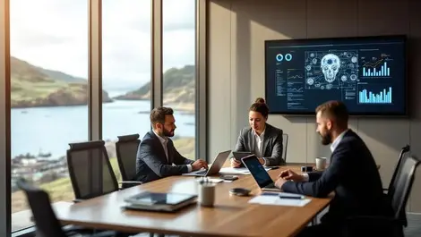 Isle of man government ai strategy office coastal conference view