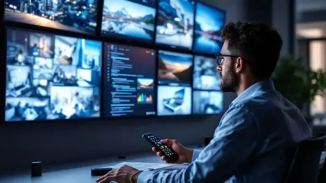 It pro monitoring multiple digital signage screens remote secure