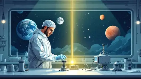 Canadian space scientist lab neutron monitor earth moon mars