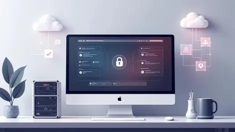 Modern enterprise office network secure browser edge server layered security