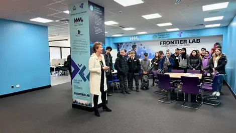 Edwina Dunn opens Birmingham frontier tech lab for youth